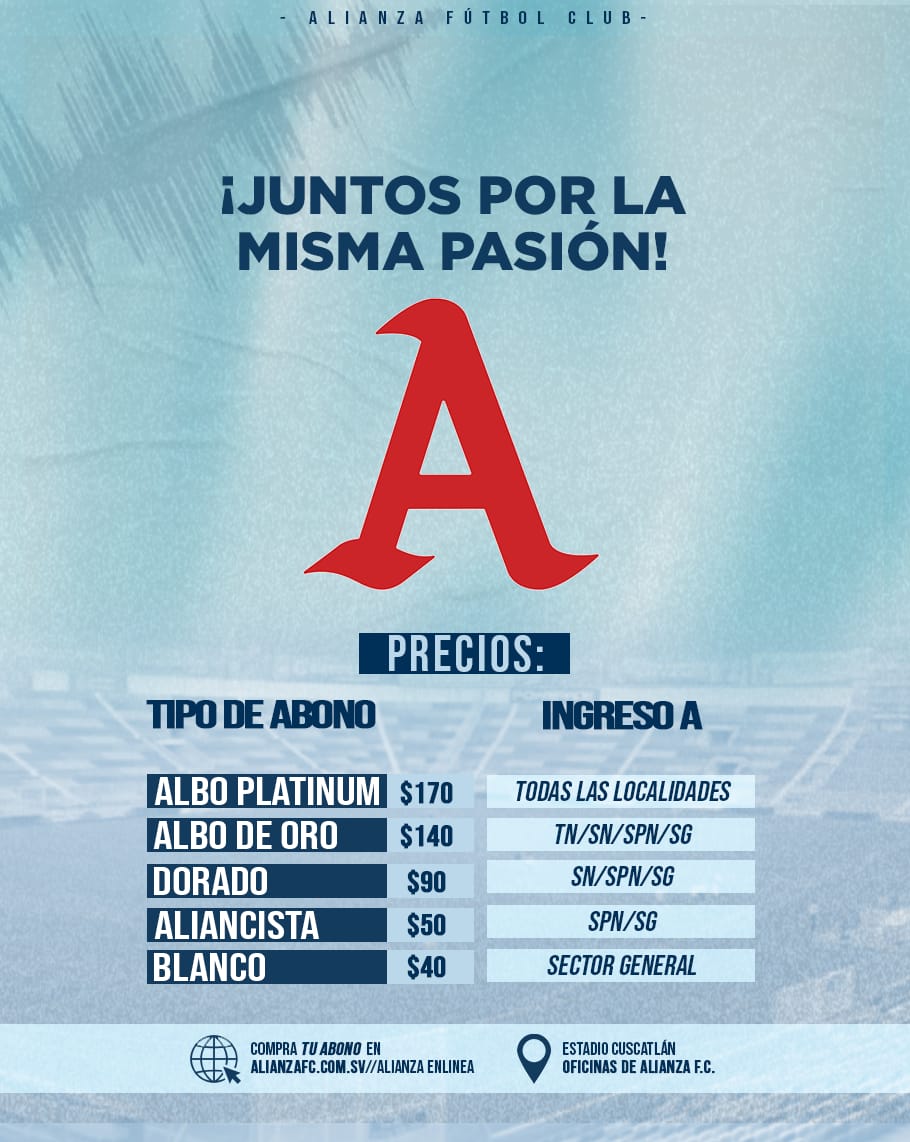 Alianza Fútbol Club – ¡La gloria te pertenece!